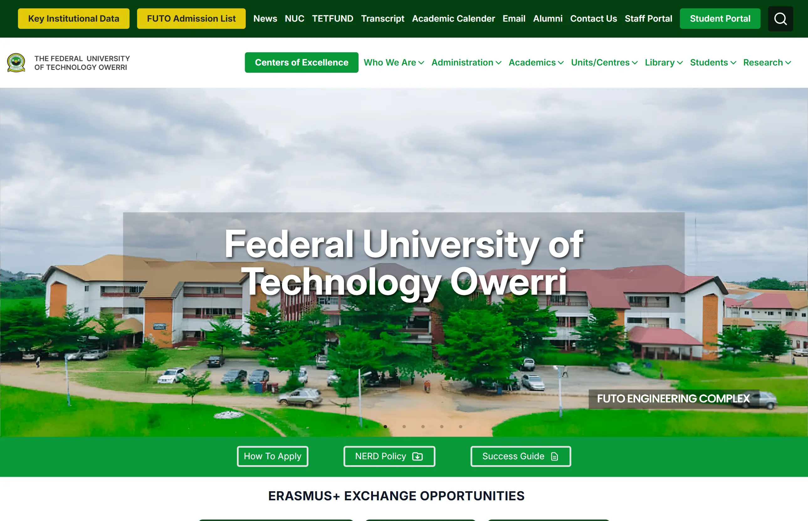 FUTO Website